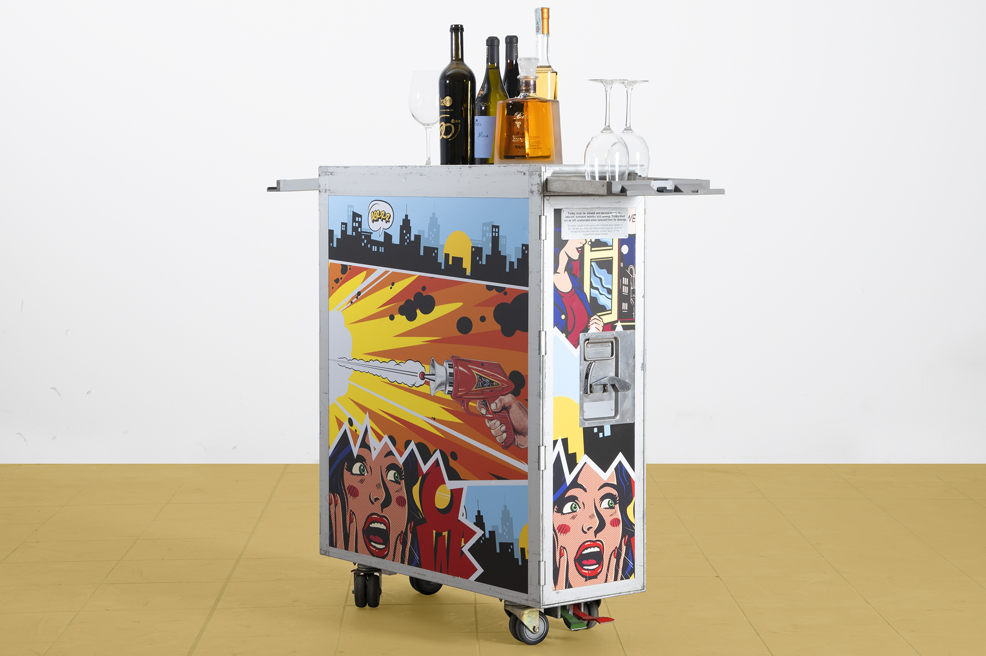 Carrello aero pop art