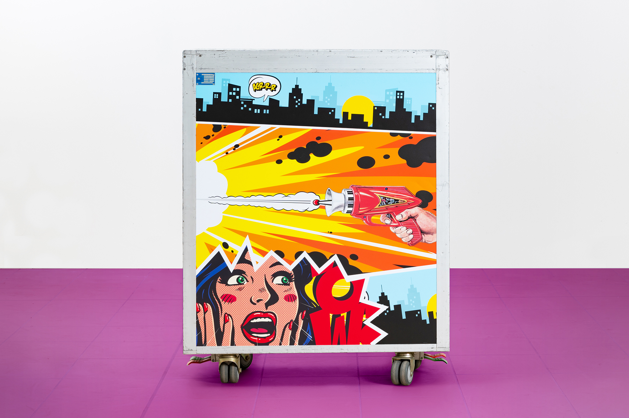 Carrello aero pop art