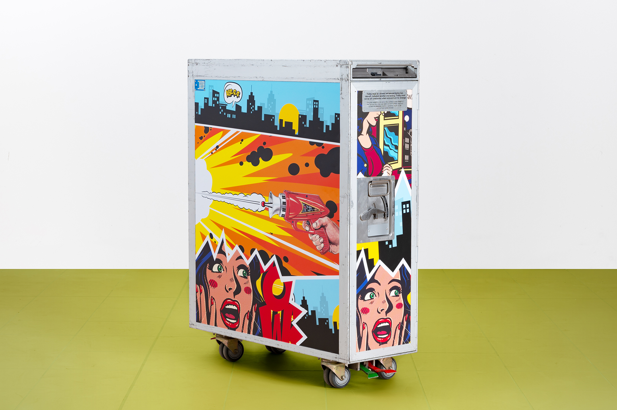 Carrello aero pop art